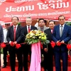 Khánh thành khuôn viên tưởng niệm Chủ tịch Hồ Chí Minh ở Lào