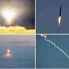 Hình ảnh về các vụ thử tên lửa của Triều Tiên. (Nguồn: YONHAP/TTXVN)