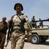 Lực lượng người Kurd ở miền bắc Iraq tiếp quản một vị trí trong chiến dịch chống phiến quân ở làng Bashir. (Nguồn: AFP/TTXVN)