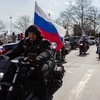 Đoàn môtô Nga đi xuyên châu Âu kỷ niệm Chiến thắng phát xít Đức