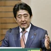 Thủ tướng Nhật Bản Shinzo Abe. (Ảnh: Kyodo/TTXVN)