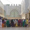 Hàng năm, Lễ hội Magal thu hút hàng triệu người hành hương từ trong và ngoài Senegal. (Nguồn: Xinhua)