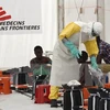 Một trung tâm y tế điều trị cho bệnh nhân nhiễm virus Ebola tại Monrovia, Liberia. (Nguồn: AFP/TTXVN)