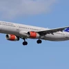 Một máy bay chở khách của Hãng hàng không Scandinavian Airlines.