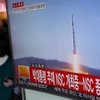 Hình ảnh Triều Tiên phóng tên lửa. (Nguồn: Reuters)