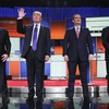 Từ trái qua phải): Bốn ứng viên Marco Rubio, Donald Trump, Ted Cruz và John Kasich. (Nguồn: Getty images) 