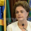 Tổng thống Brazil Dilma Rousseff phát biểu trong một cuộc họp ở Brasilia ngày 4/3. (Ảnh: AFP/TTXVN)