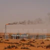 Cơ sở khai thác dầu của Công ty Aramco ở Khouris, Saudi Arabia. (Nguồn: AFP/TTXVN)