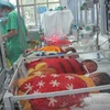 Chăm sóc cho trẻ sơ sinh tại Bệnh viện Phụ sản Trung ương. (Ảnh: T.G/Vietnam+)