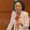 Bà Phạm Khánh Phong Lan – Đại biểu quốc hội Thành phố Hồ Chí Minh. (Ảnh: PV/Vietnam+)
