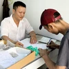  Phòng khám ngoại trú tại Bệnh viện Hữu nghị Việt Tiệp đang quản lý, điều trị 1.200 bệnh nhân HIV/AIDS. (Ảnh: TXVN/Vietnam+)