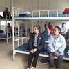 Người dân trong phòng lưu trú của Bệnh viện K. (Ảnh: PV/Vietnam+)