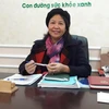Chị Vũ Thị Thuận - Chủ tịch Hội đồng quản trị Công ty Cổ phần Traphaco. (Ảnh: PV/Vietnam+)