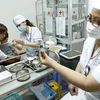 Vắcxin sởi-rubella do Việt nam sản xuất được sử dụng trong chương trình tiêm chủng mở rộng. (Ảnh: TTXVN/Vietnam+)