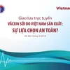 Vắcxin phối hợp sởi-rubella do Việt Nam sản xuất. (Ảnh: PV/Vietnam+)