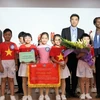 Đội thi Trường Tiểu học An Nông (tỉnh Thanh Hóa) được trao giải Đặc biệt tại hội thi.