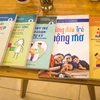 Series sách cho trẻ tự kỷ xuất bản lần đầu gồm 5 cuốn. (Ảnh: Lê Hoàng/Vietnam+)