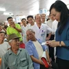 Bộ trưởng Bộ Y tế đi kiểm tra công tác y tế tại tỉnh Ninh Bình 