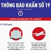Thông báo khẩn người liên quan BV Đà Nẵng và chuyến bay VN166