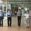2 bệnh nhân COVID-19 cuối cùng tại tỉnh Quảng Nam được công bố khỏi bệnh. (Ảnh: PV/Vietnam+)