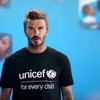 David Beckham - Đại sứ thiện chí của UNICEF và nhà sáng lập Quỹ số 7 cho UNICEF.