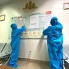 [Photo] Hoàn tất chuẩn bị cho hơn 2.200 người bầu cử ở Bệnh viện K