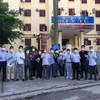 Đội phản ứng nhanh Bệnh viện Chợ Rẫy đã tới Bắc Giang. (Ảnh: PV/Vietnam+)