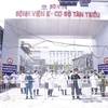 Bệnh viện K cơ sở Tân Triều đã được dỡ phong tỏa. (Ảnh: PV/Vietnam+)