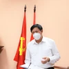 Thứ trưởng Bộ Y tế Đỗ Xuân Tuyên đã chủ trì cuộc họp. (Ảnh: PV/Vietnam+)