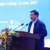 Thứ trưởng Bộ Y tế Đỗ Xuân Tuyên phát biểu tại buổi lễ. (Ảnh: PV/Vietnam+)