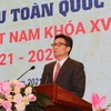 Phó Thủ tướng Vũ Đức Đam phát biểu tại đại hội. (Ảnh: PV/Vietnam+)