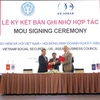Bảo hiểm Xã hội Việt Nam và USABC ký Biên bản ghi nhớ hợp tác trong lĩnh vực thực hiện chính sách bảo hiểm y tế. (Ảnh: PV/Vietnam+)