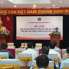Phó giáo sư Lương Ngọc Khuê phát biểu tại hội thảo. (Ảnh: PV/Vietnam+)