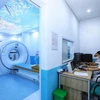 Phòng chụp cộng hưởng từ tại Trung tâm y khoa T-Matsuoka. (Ảnh: Tuấn Anh/Vietnam+)