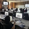 Trung tâm Đào tạo nâng cao về chẩn đoán hình ảnh triển khai lớp học đầu tiên. (Ảnh: Thùy Giang/Vietnam+)