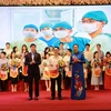 Phó giáo sư Phạm Thanh Bình - Chủ tịch Công đoàn Y tế Việt Nam. (Ảnh: PV/Vietnam+)