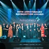 AstraZeneca Việt Nam vừa vinh dự nhận Giải thưởng 50th Anniversary Recognition. (Ảnh: PV/Vietnam+)