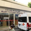 Khu vực cấp thuốc bảo hiểm y tế cho bệnh nhân. (Ảnh: PV/Vietnam+)
