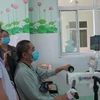 USAID tài trợ thiết bị phục hồi chức năng tại Bệnh viện Y học cổ truyền và phục hồi chức năng tỉnh Bình Định. (Ảnh: PV/Vietnam+)