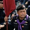 Người biểu tình Thái Lan lại xông vào trụ sở cảnh sát quốc gia