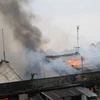 Vĩnh Long: Cháy tại chợ Cái Nhum gây thiệt hại lớn