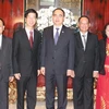 Chủ tịch Mặt trận Tổ quốc Việt Nam thăm Singapore