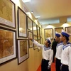 Triển lãm bản đồ và trưng bày tư liệu “Hoàng Sa, Trường Sa của Việt Nam - Những bằng chứng lịch sử," tại Đà Nẵng, tháng 1/2014. (Ảnh:Trần Lâm/TTXVN)