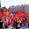 Người Việt tại Thụy Điển tuần hành phản đối Trung Quốc
