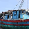 13 ngư dân bị Trung Quốc bắt giữ đang trên đường về nước