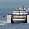 Siêu tàu bị đắm Costa Concordia đã được kéo về cảng Genoa