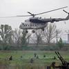 Quân nổi dậy Ukraine bắn trực thăng cứu thương của chính phủ