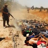 Các tay súng IS đã hành quyết hàng chục tù binh Syria