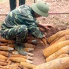 Quảng Trị: Phát hiện hầm bom hơn 150 quả sót lại sau chiến tranh