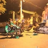 Hai môtô đối đầu trên đường Hồ Chí Minh, 5 người thương vong